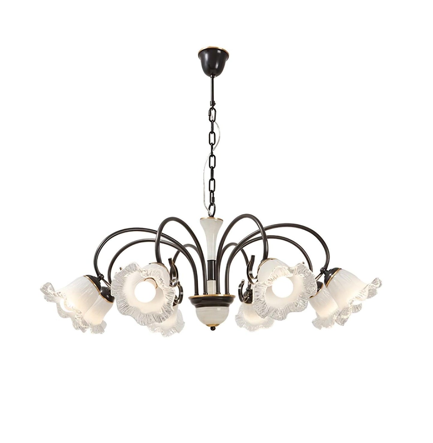 Luce Black Chandelier