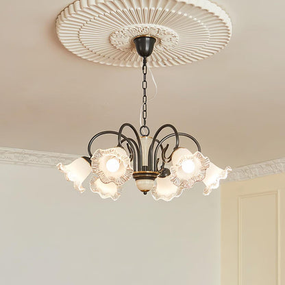 Luce Black Chandelier