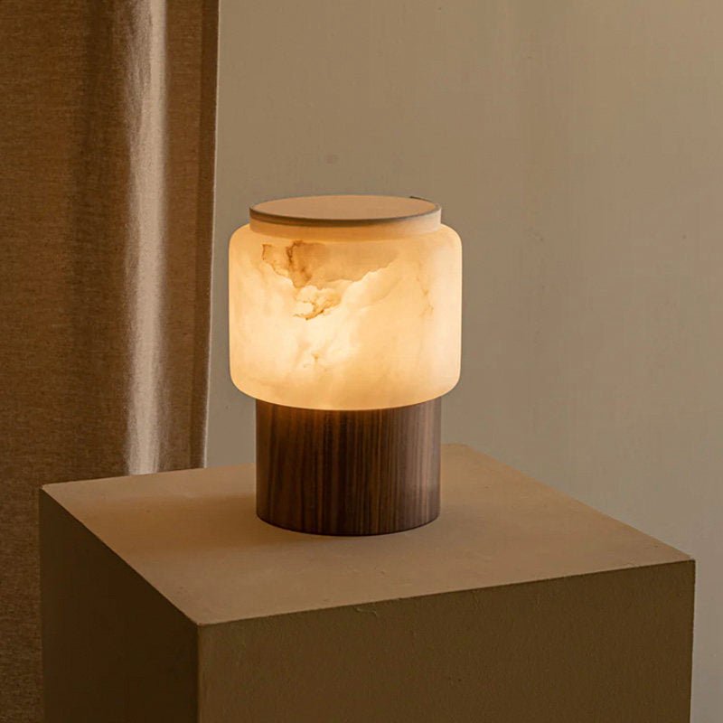 Luma Core Alabaster Table Lamp