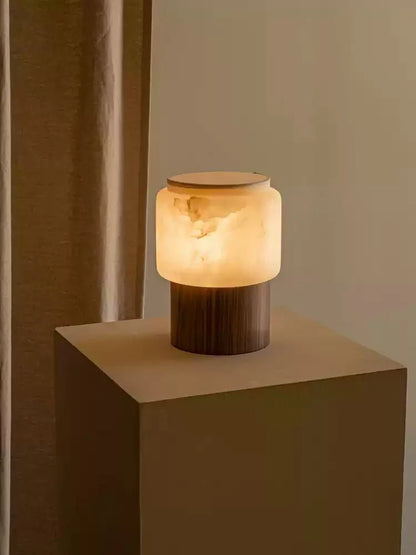 Luma Core Alabaster Table Lamp