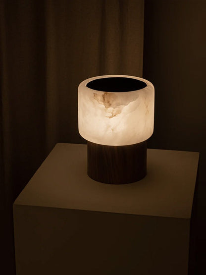 Luma Core Alabaster Table Lamp
