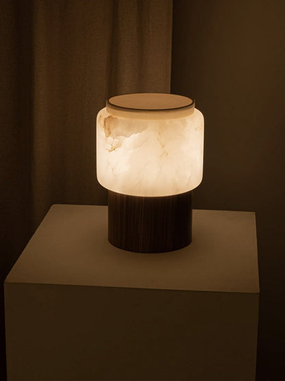 Luma Core Alabaster Table Lamp