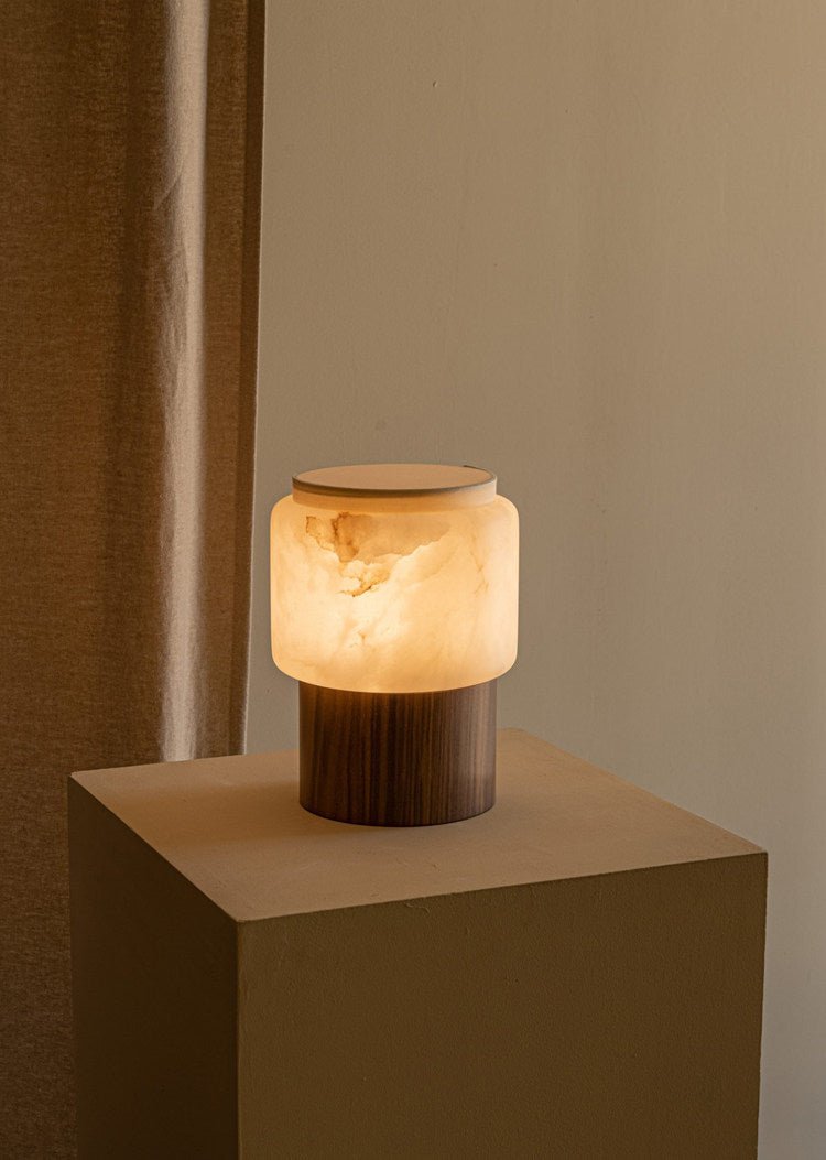 Luma Core Alabaster Table Lamp