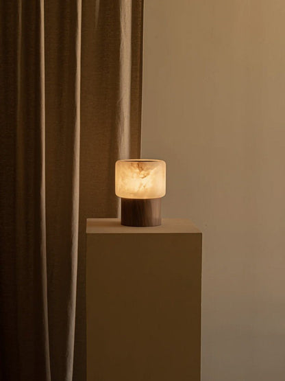 Luma Core Alabaster Table Lamp