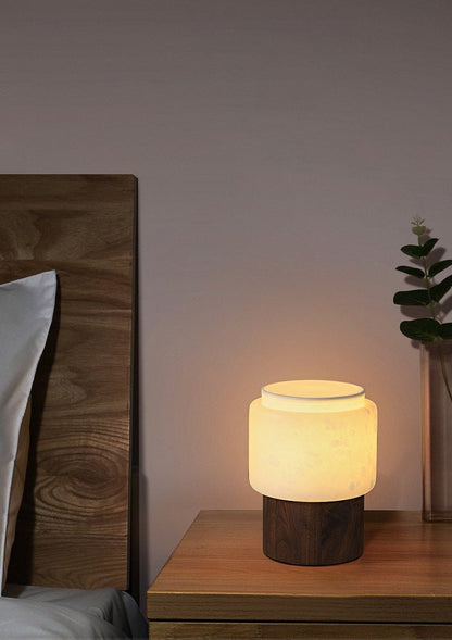 Luma Core Alabaster Table Lamp