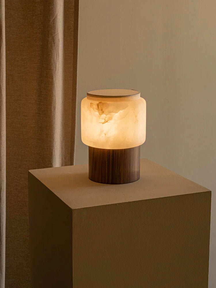 Luma Core Alabaster Table Lamp