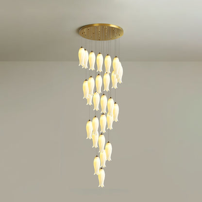 Luma Flora Stairs Chandelier