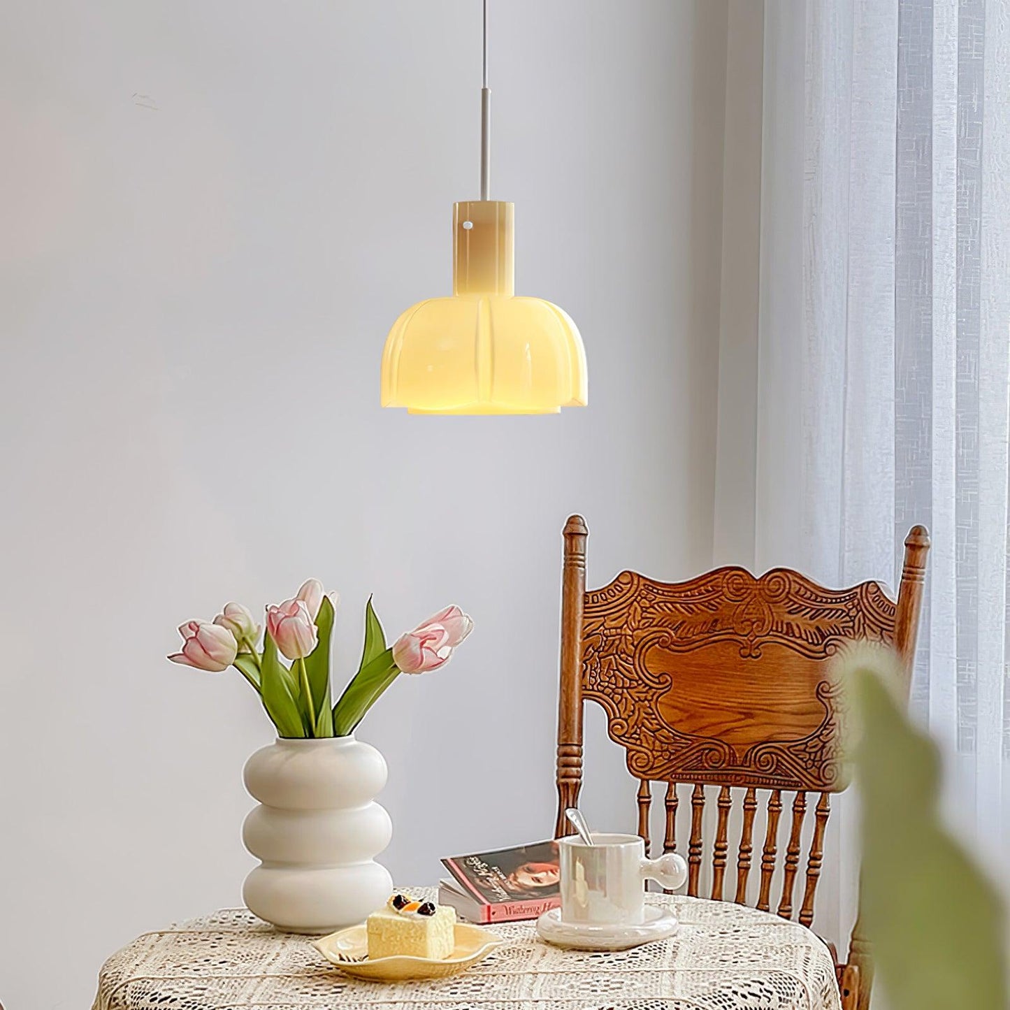 Lumina Petal Glass Pendant Light