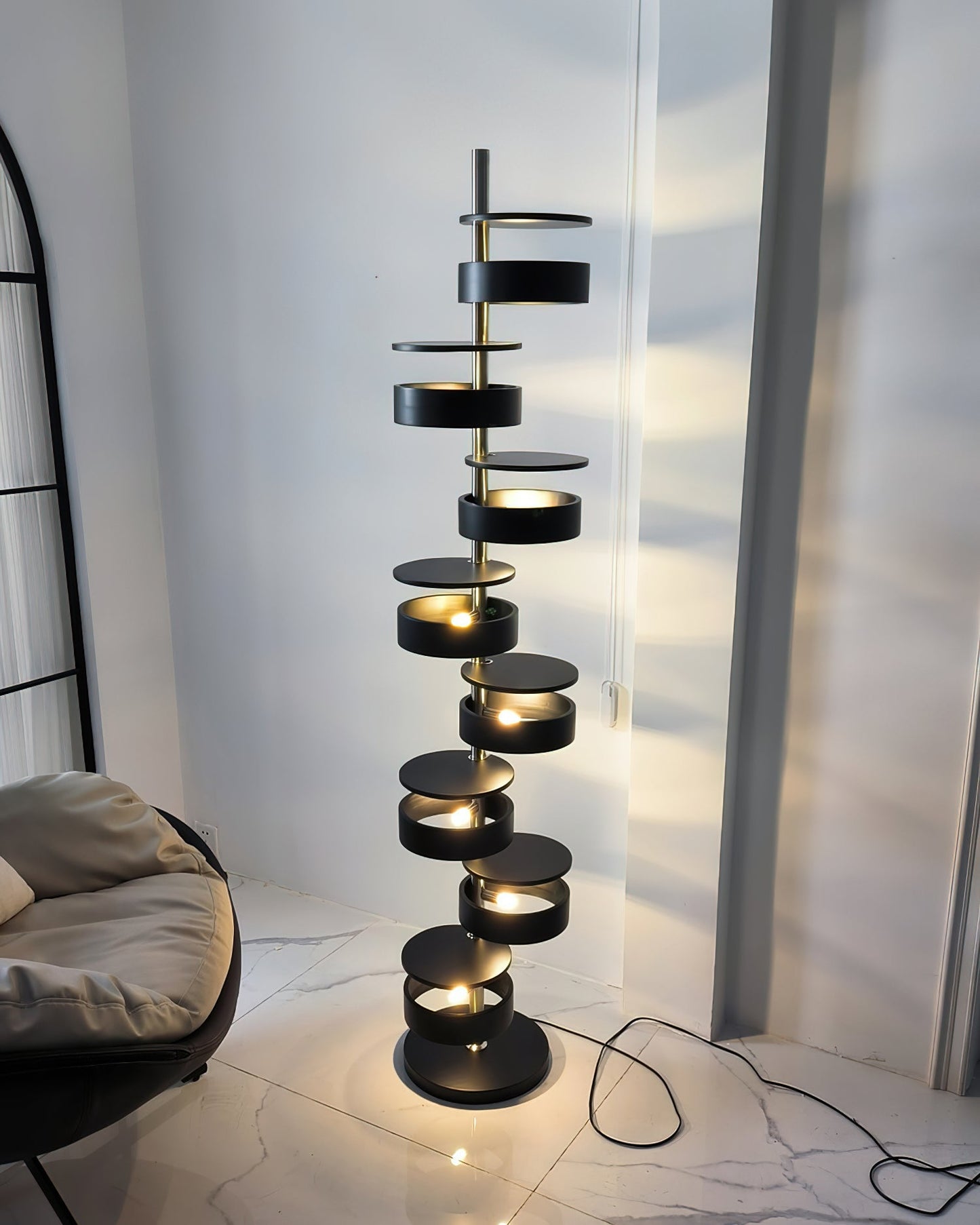 Luminis Wooden Floor Lamp