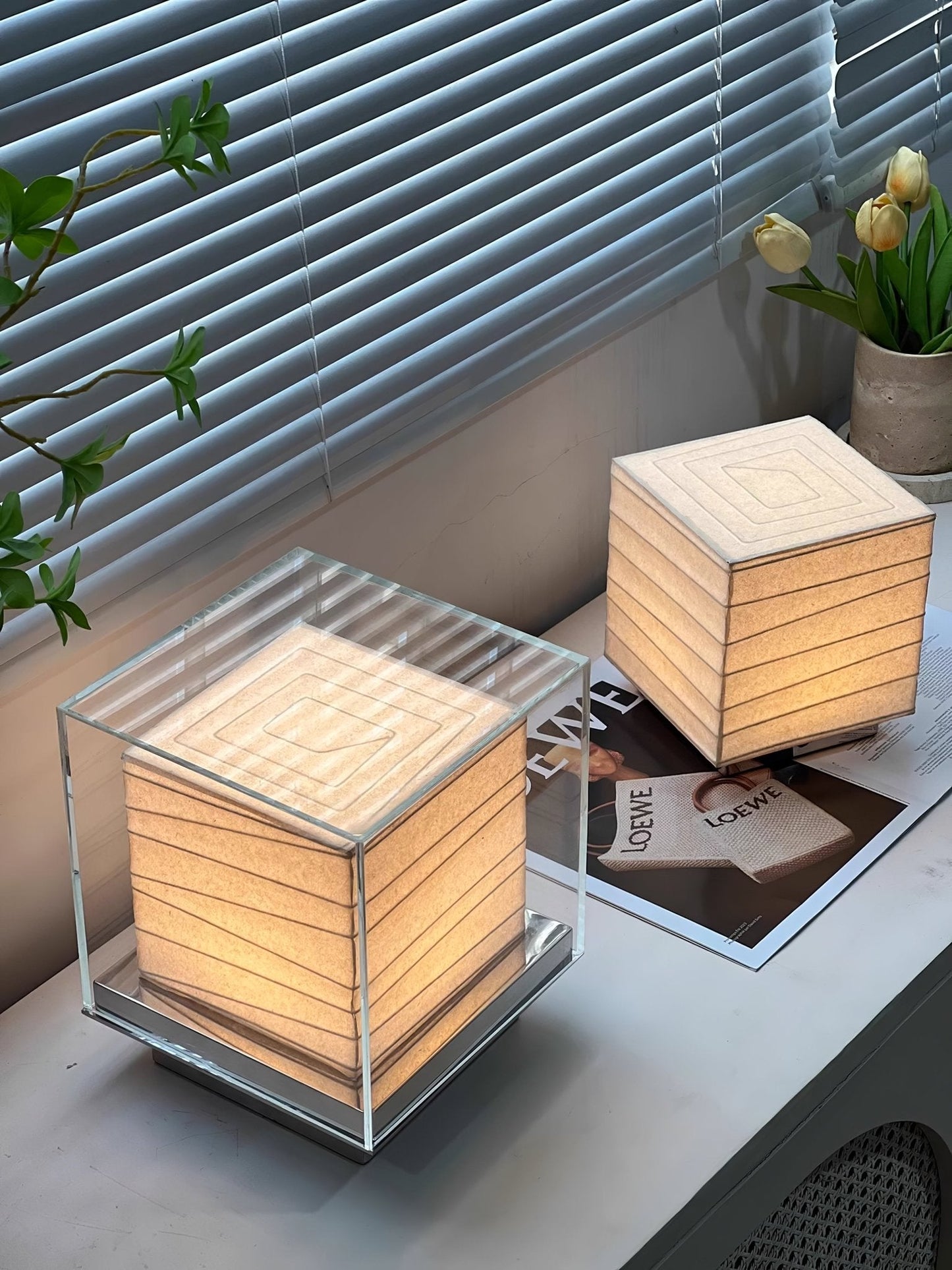 Lumo Cube Table Lamp