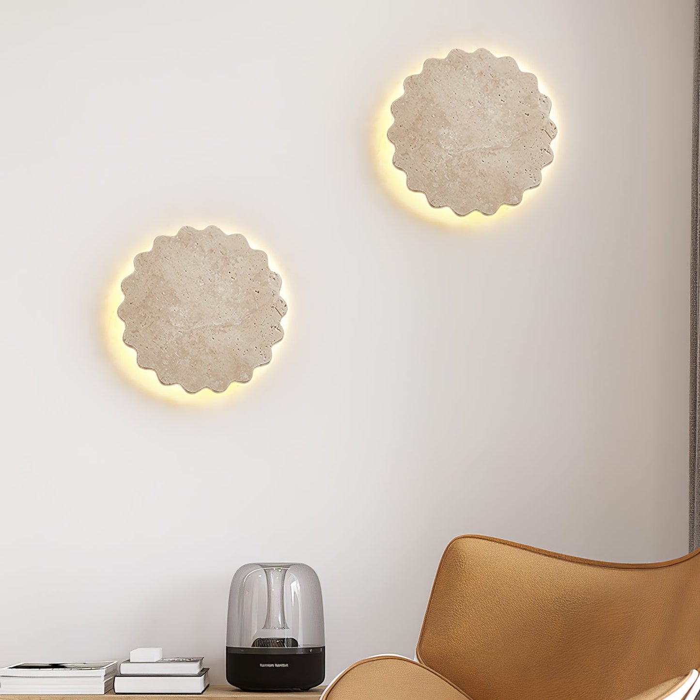Luna Scallop Wall Lamp
