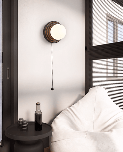 Lunara Travertine Wall Sconce