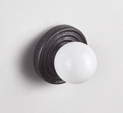 Lunara Travertine Wall Sconce