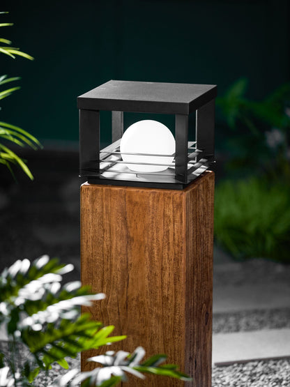Lunar Crate Outdoor Lamp