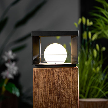 Lunar Crate Outdoor Lamp
