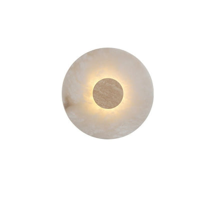 Lunar Veil Alabaster Wall Lamp