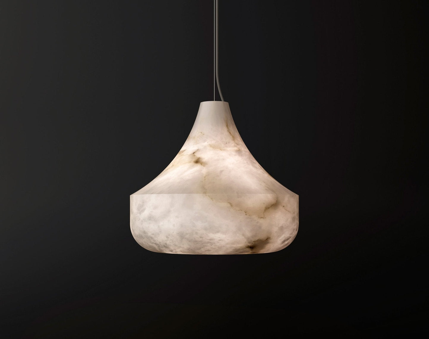 Alabaster Veil Pendant Light