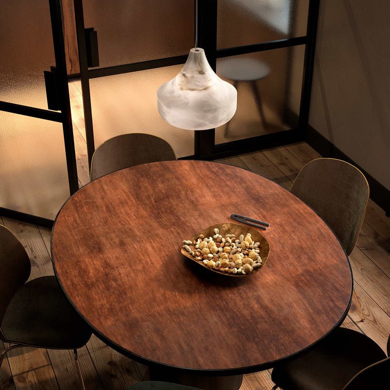 Alabaster Veil Pendant Light