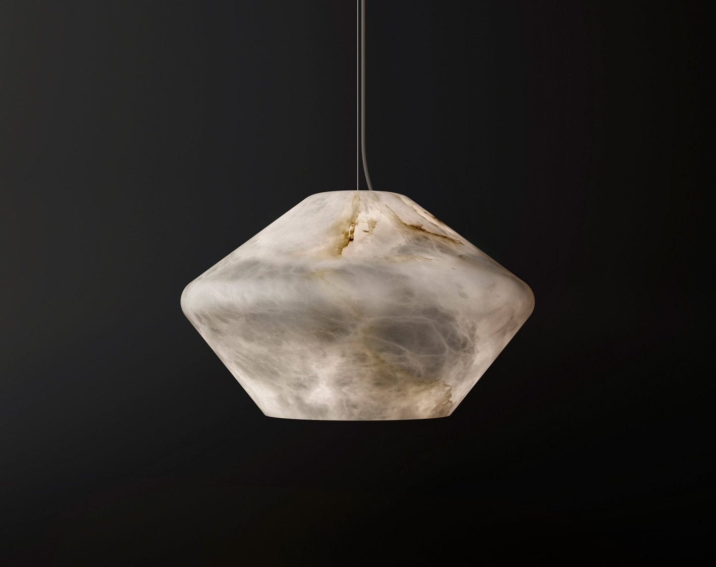 Alabaster Veil Pendant Light