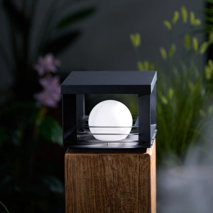 Lunar Crate Outdoor Lamp