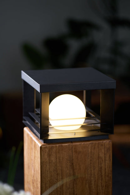 Lunar Crate Outdoor Lamp