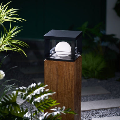 Lunar Crate Outdoor Lamp