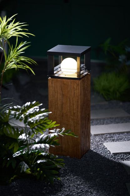 Lunar Crate Outdoor Lamp