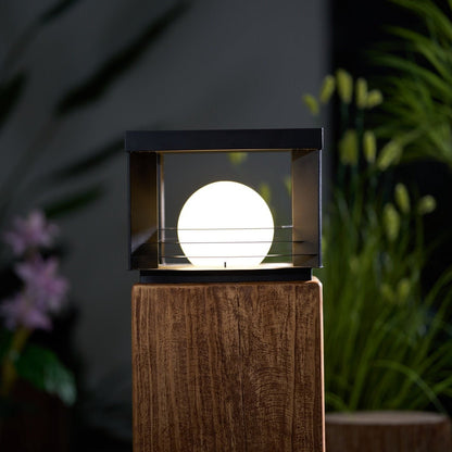 Lunar Crate Outdoor Lamp
