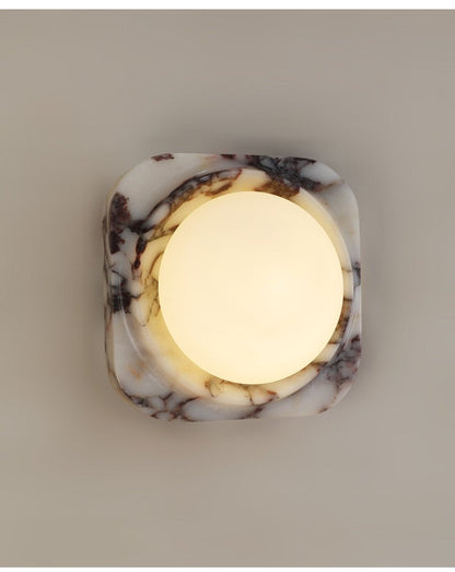 Lunar Marble Wall Light