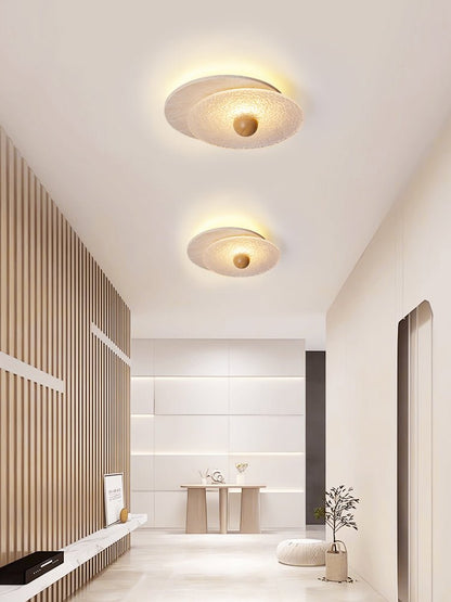 Lunar Ripple Ceiling Light