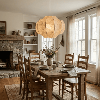 Lunara Silk Bloom Pendant Lamp