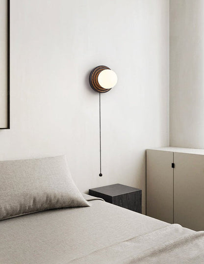 Lunara Travertine Wall Sconce