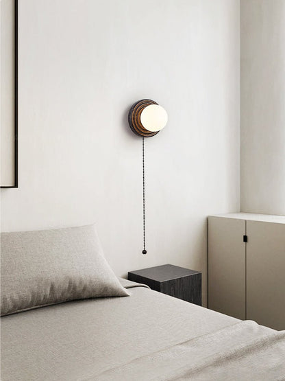 Lunara Travertine Wall Sconce