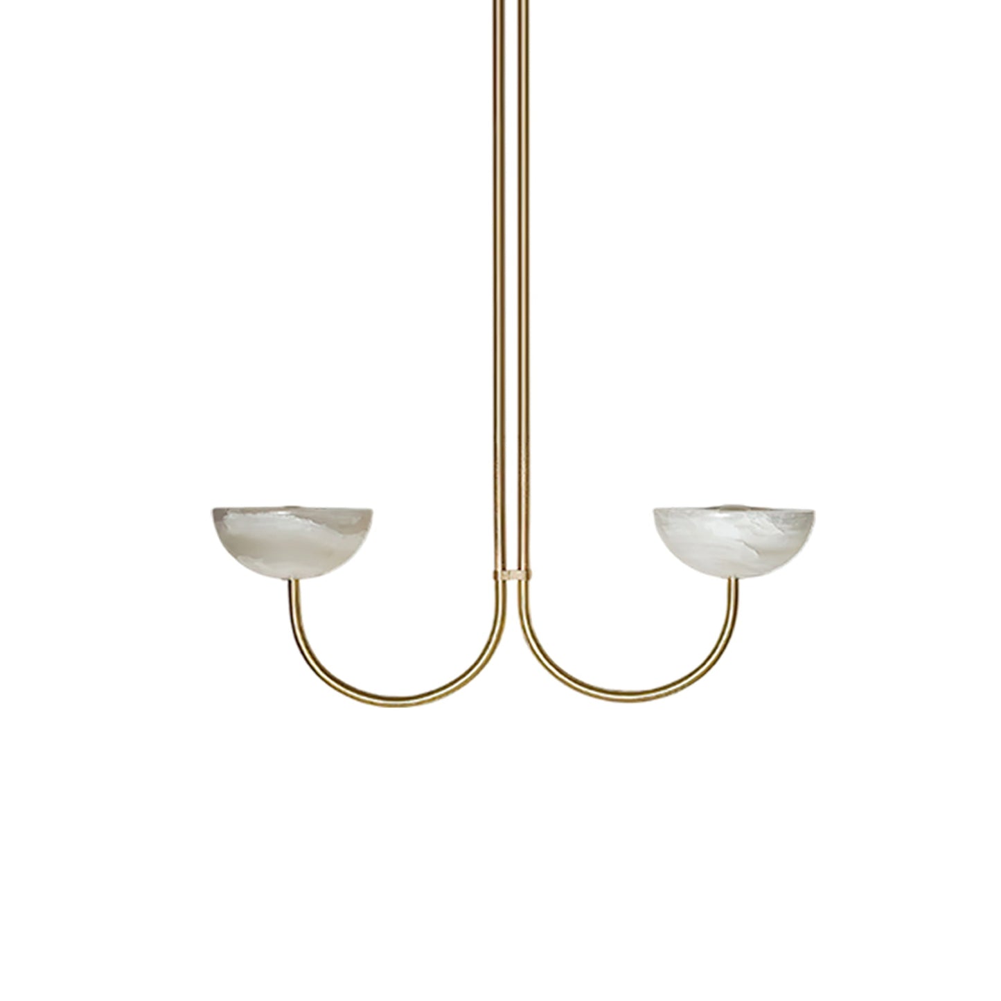 Lunaris Duo Alabaster Pendant Lamp