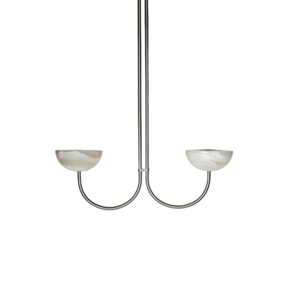 Lunaris Duo Alabaster Pendant Lamp