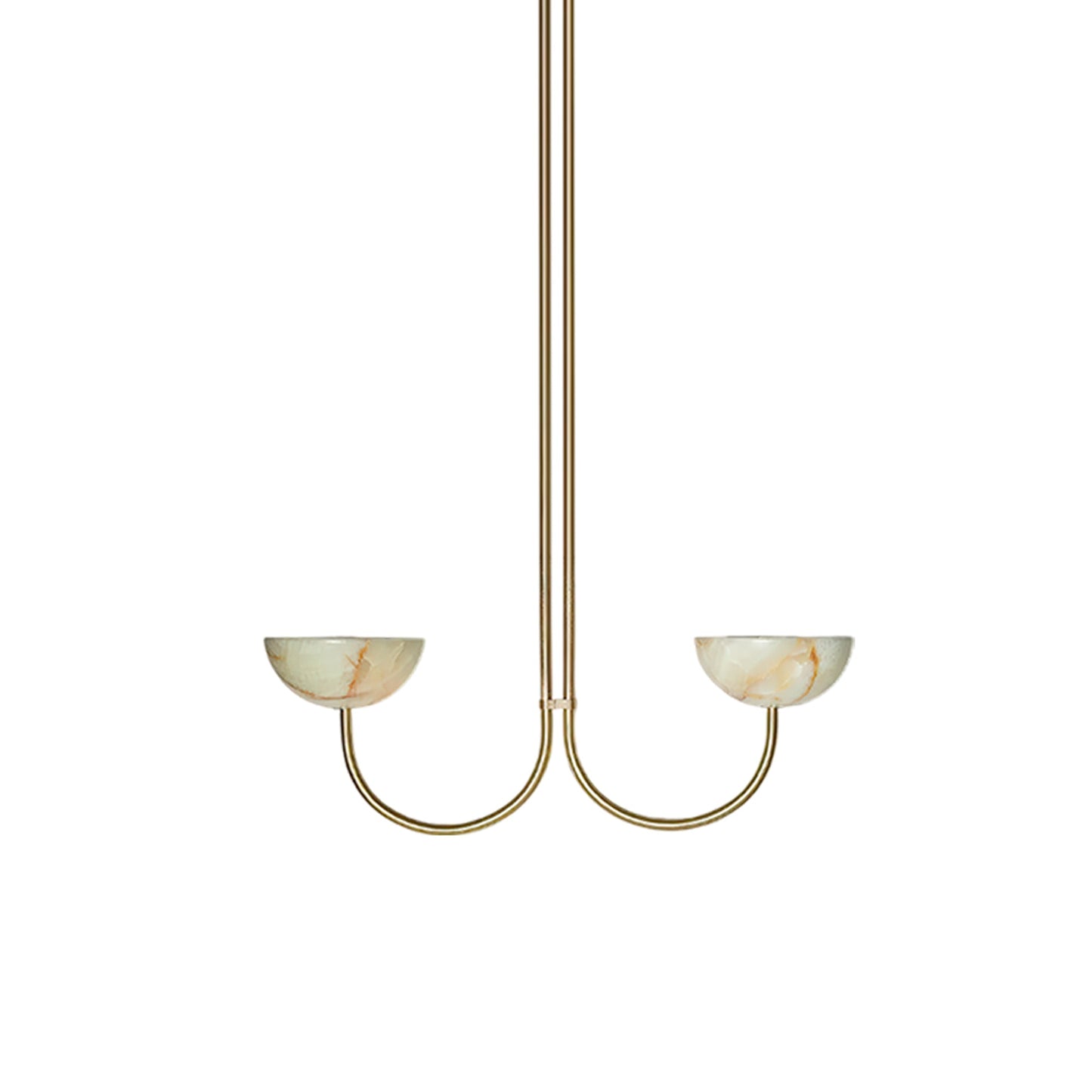 Lunaris Duo Alabaster Pendant Lamp