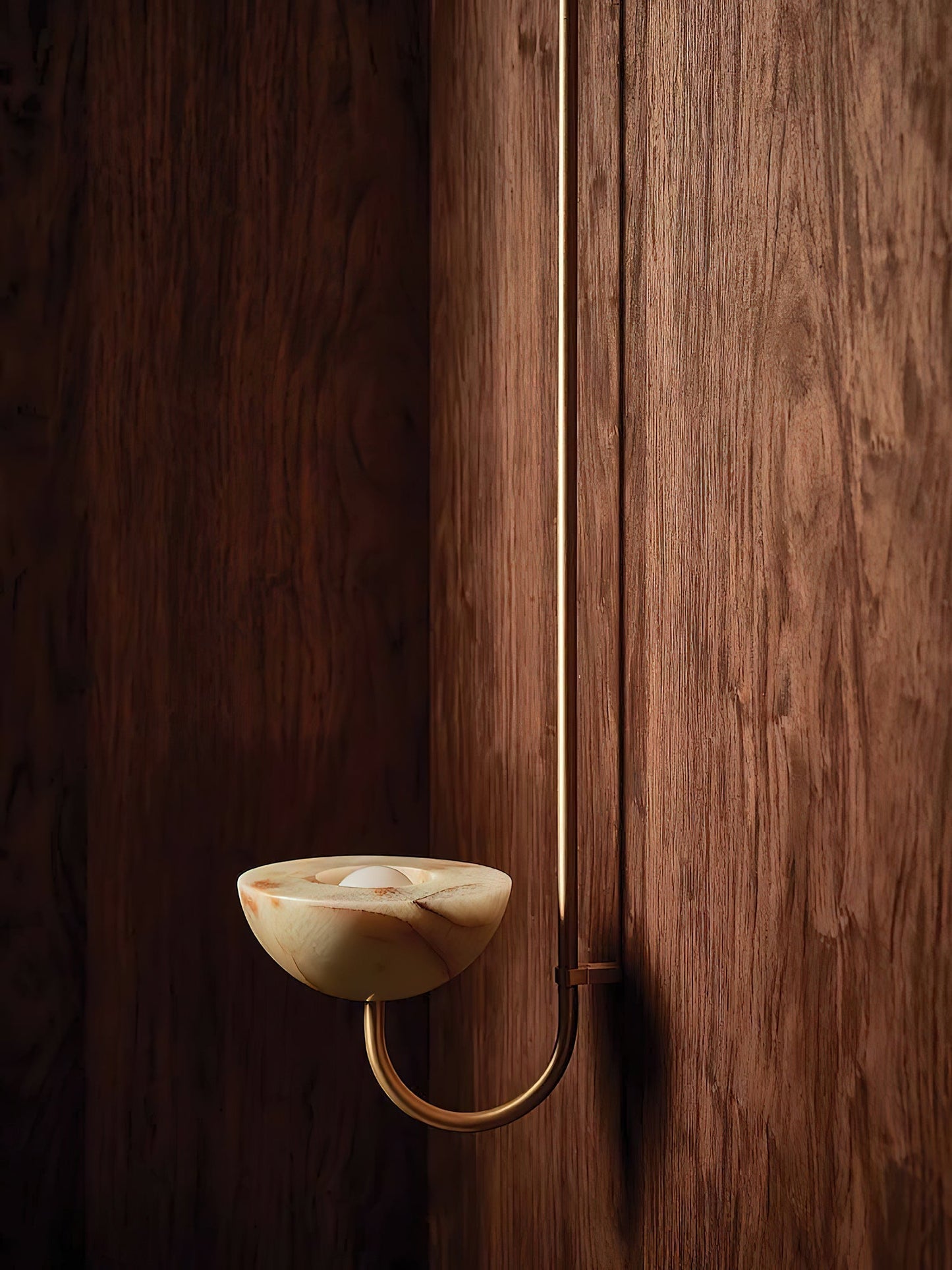 Lunaris Duo Alabaster Pendant Lamp