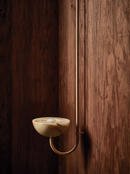 Lunaris Duo Alabaster Pendant Lamp