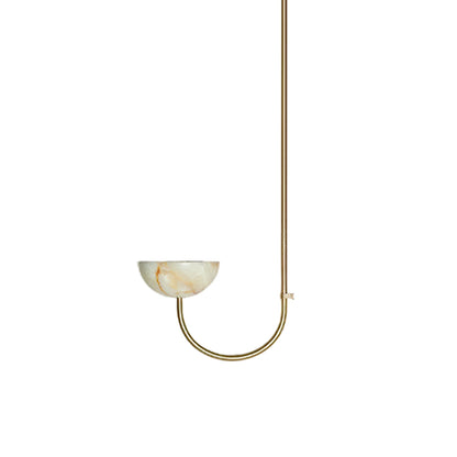 Lunaris Duo Alabaster Pendant Lamp