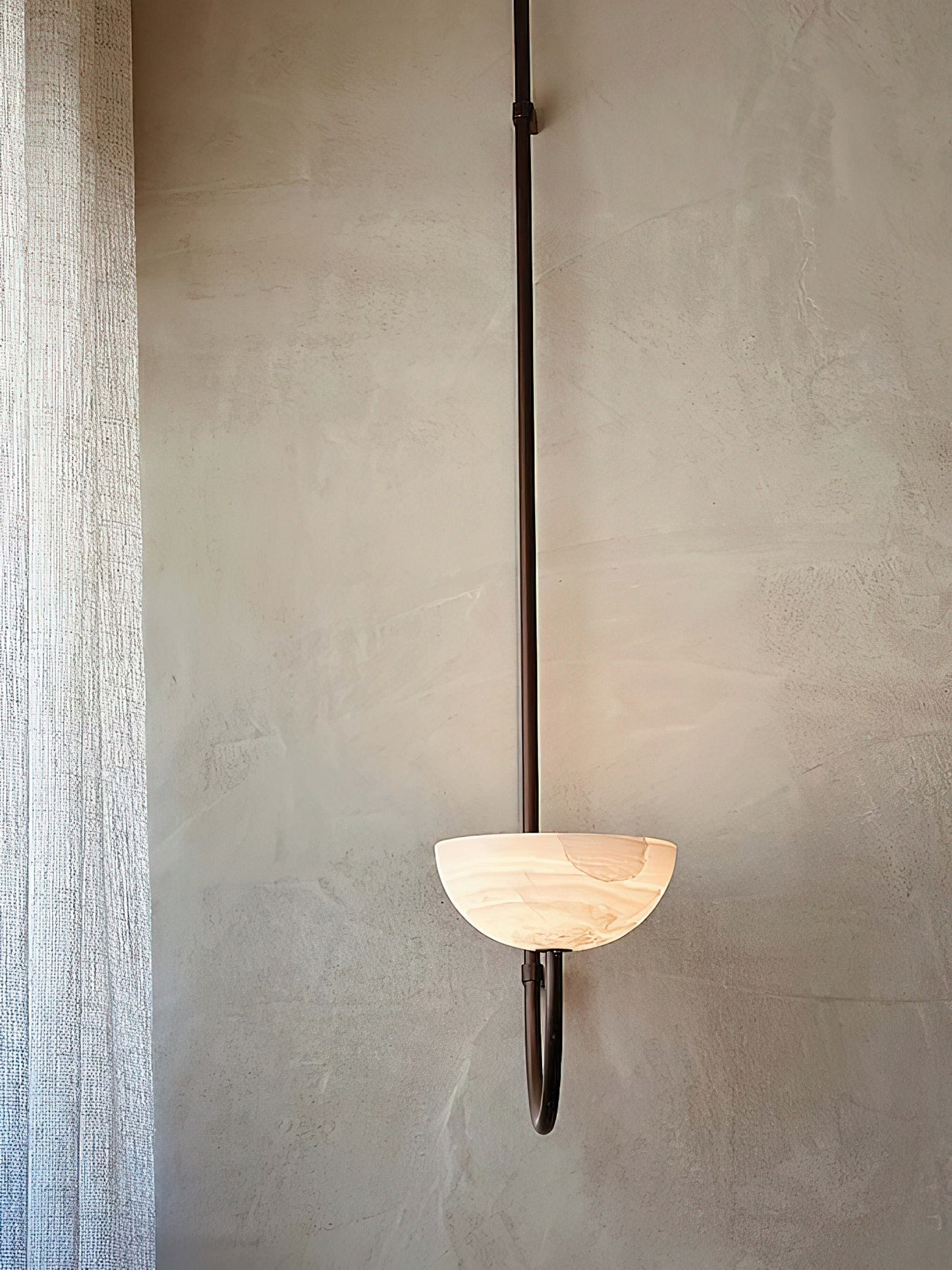 Lunaris Duo Alabaster Pendant Lamp