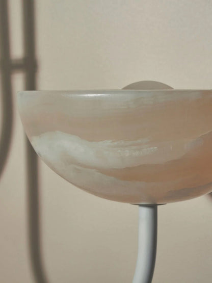 Lunaris Duo Alabaster Pendant Lamp