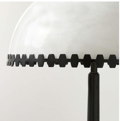 Lunarra Dome Alabaster Table Lamp