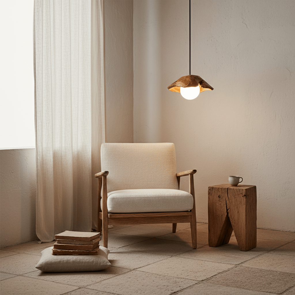 Lunawood Halo Pendant Lamp