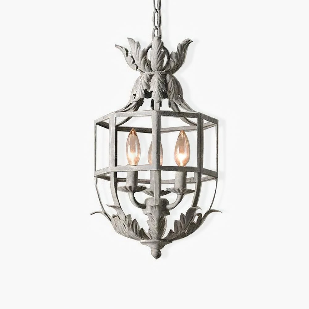 Lustre Retro Cage Chandelier