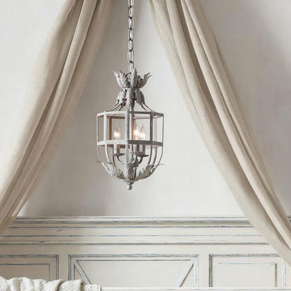 Lustre Retro Cage Chandelier