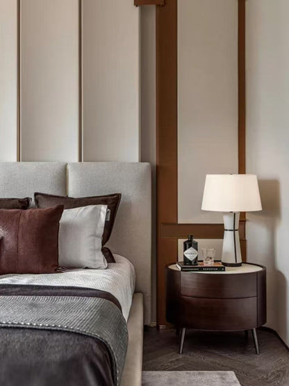 Luxe Leather Table Lamp