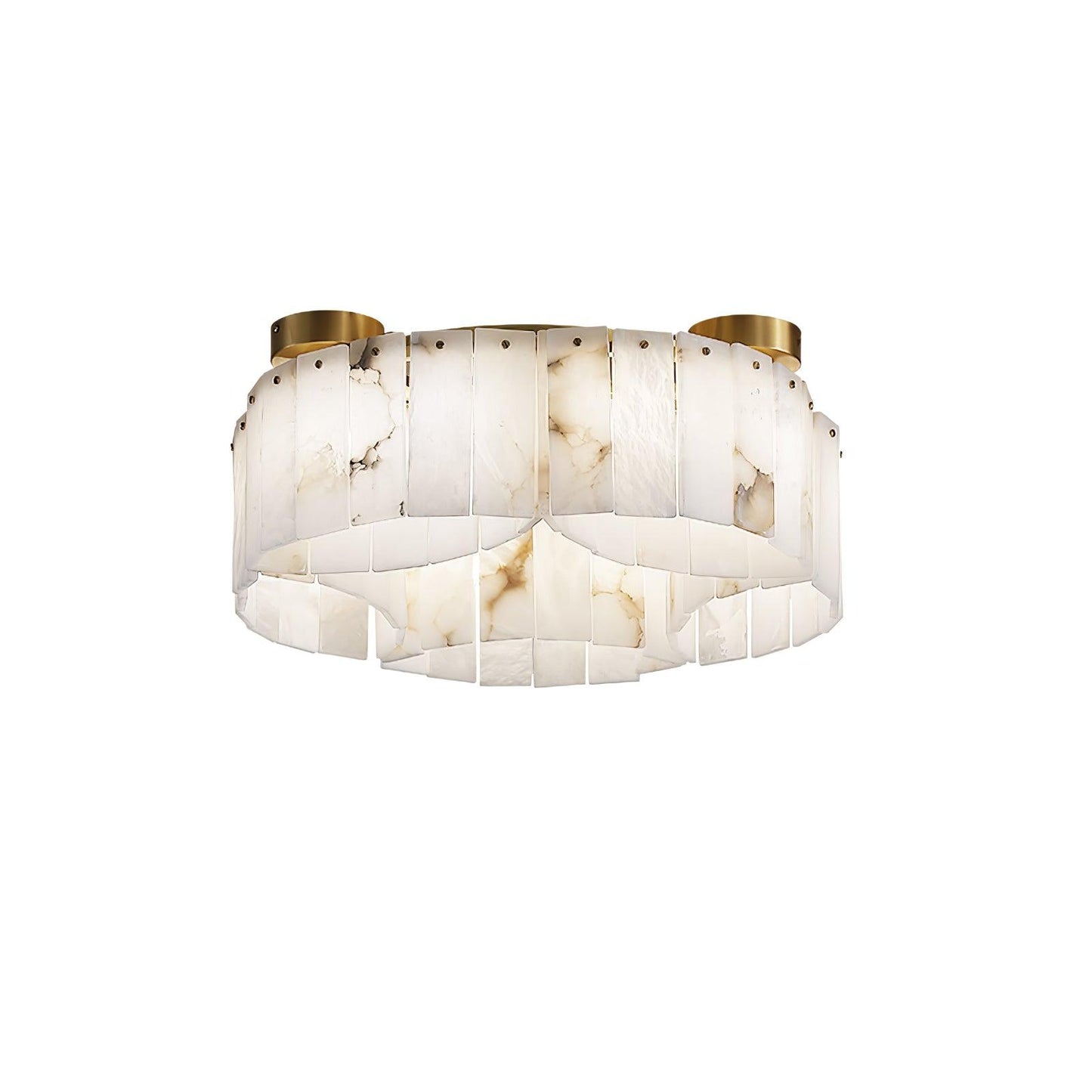 Luxe Alabaster Brass Ceiling light Ceiling Lamp