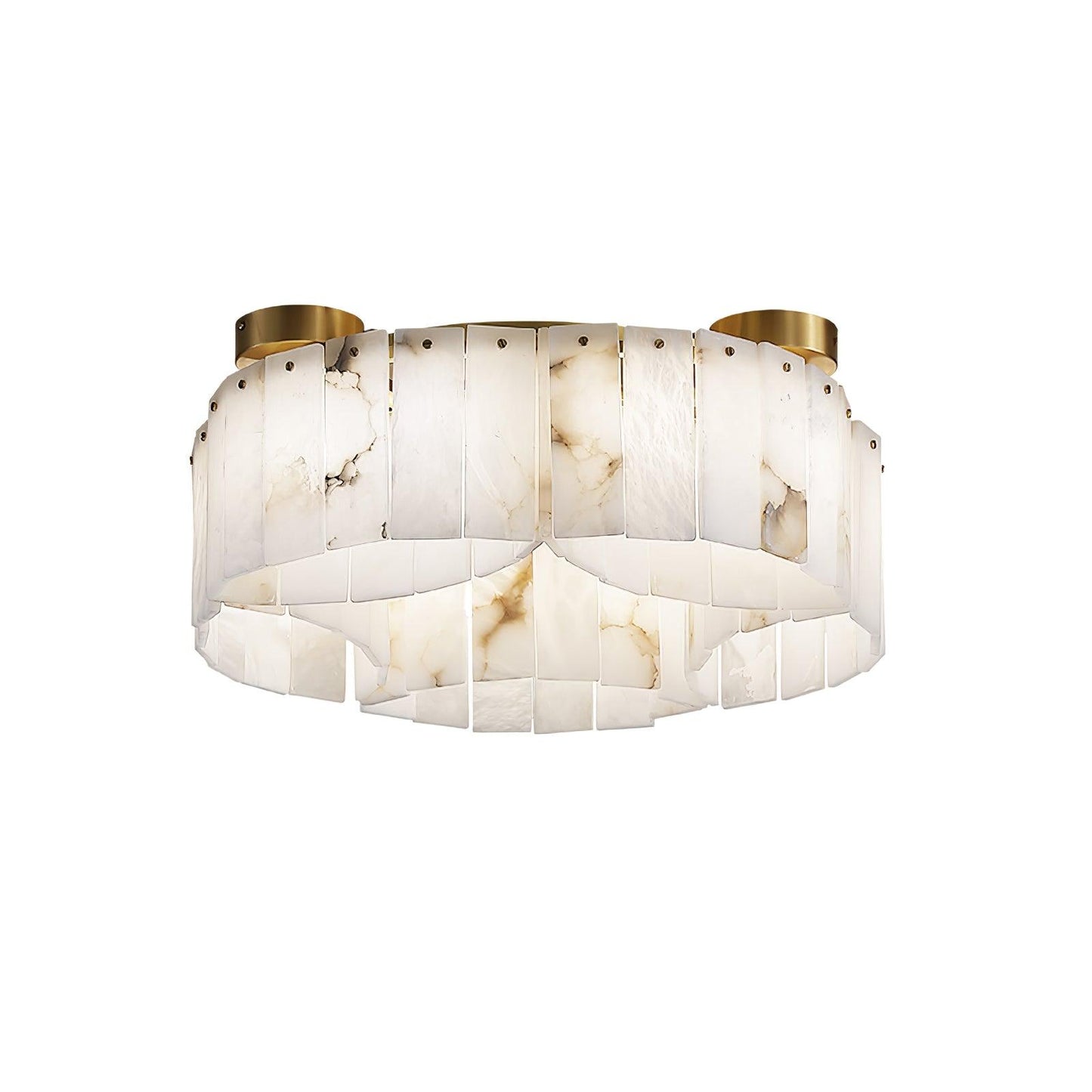 Luxe Alabaster Brass Ceiling light Ceiling Lamp