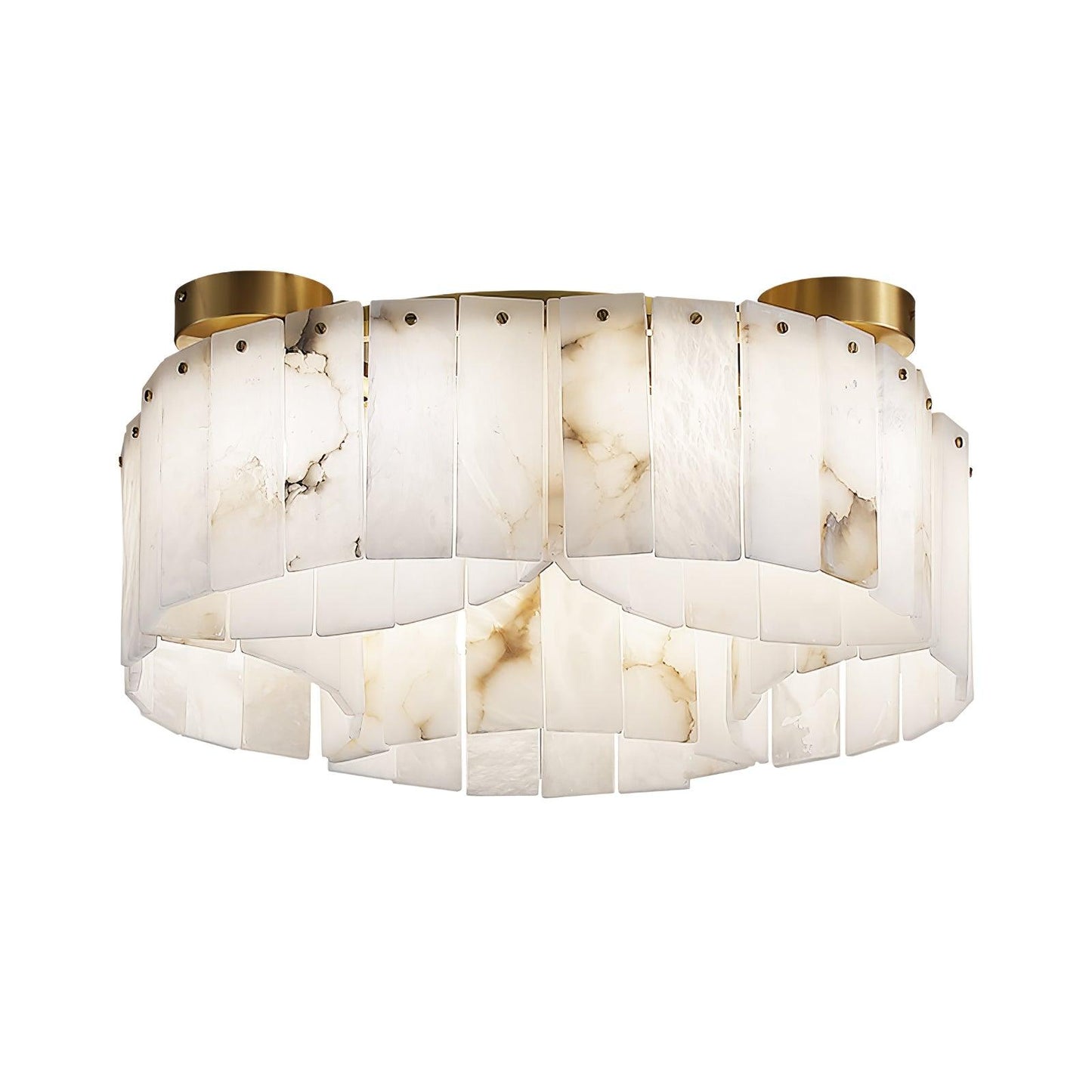 Luxe Alabaster Brass Ceiling light Ceiling Lamp