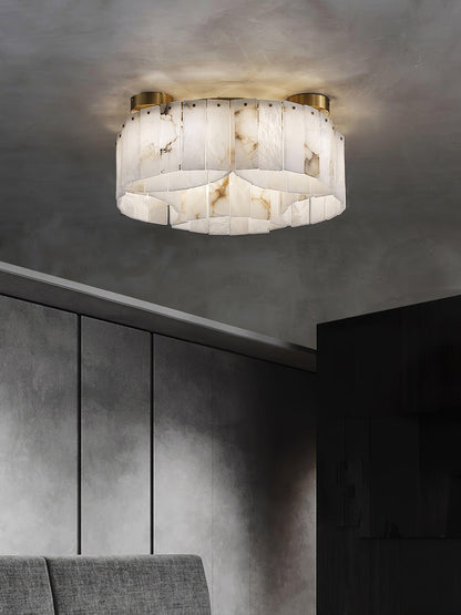 Luxe Alabaster Brass Ceiling light Ceiling Lamp